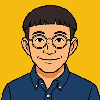 みつひこの似顔絵